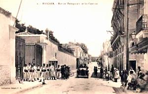 Mascara - Rue de Mostaganem et Casernes